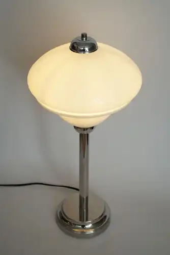 Retro Design Unikat Seventies Style Tischleuchte Chrom Einzelstück