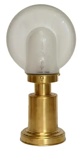 Art Deco Lampe Tischlampe "NAUTILUS" Messinglampe Tischlampe Berlin ungewöhnlich