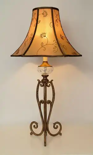 Sehr elegante große Landhaus Tischleuchte Tischlampe Lampe