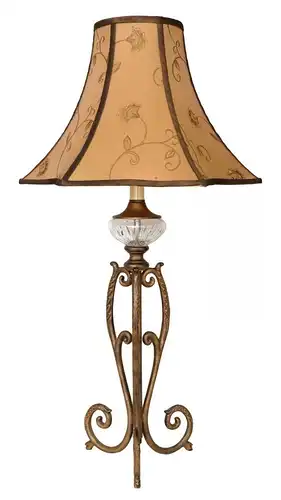 Sehr elegante große Landhaus Tischleuchte Tischlampe Lampe