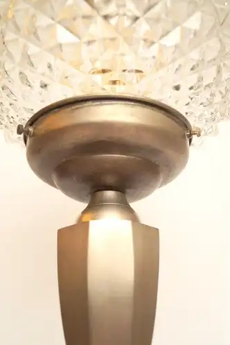 Art Deco Lampe Tischlampe "KING ARTHUR" Messinglampe Berlin Unikat Leuchte