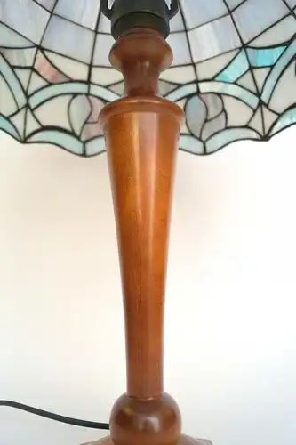 Unikat Tiffany Tischleuchte Tischlampe Schreibtischlampe Einzelstück Jugendstil