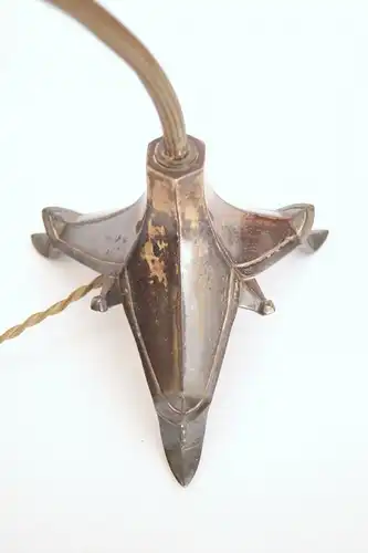 Jugendstil Lampe Tischleuchte "FRENCH ROSE" 1910 Tischlampe Muller Freres