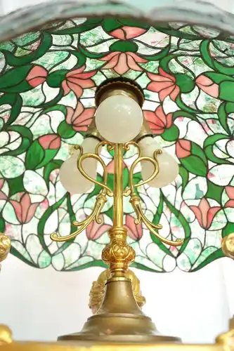 Stehleuchte "THREE GRACES" Tiffany Sammler 155 cm Riesiges Design Unikat 