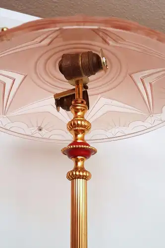 Jugendstil Lampe Stehlampe Stehleuchte