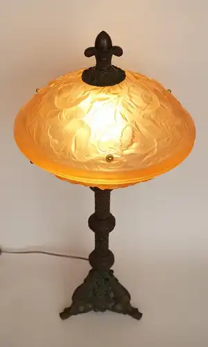 Art Deco Lampe Leuchte "REGENT'S PARK" Messinglampe Unikat Sammlerstück