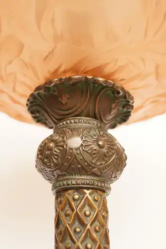 Art Deco Lampe Leuchte "REGENT'S PARK" Messinglampe Unikat Sammlerstück