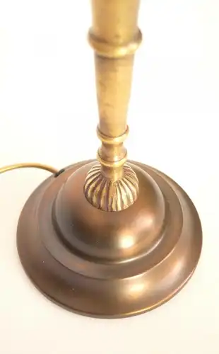 Art Deco Lampe Design Messing Tischleuchte "HIGH CASTLE" Lampe