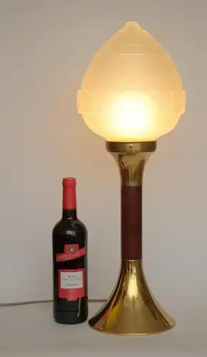 Design Tischleuchte "CAPRICORN" Messinglampe Einzelstück Schreibtisch