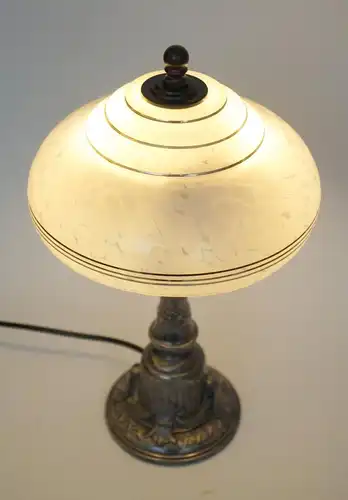 Art Déco Lampe Tischleuchte "UNTER DEN LINDEN" Tischlampe Berlin Lampe 1930 orig