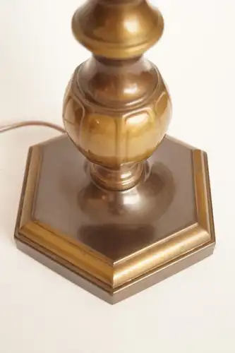 Art Deco Lampe Schreibtischlampe "FLAME BRASS"  Messinglampe Berlin Leuchte