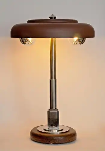 Design Lampe Schreibtischleuchte "PARK AVENUE" 70er Jahre Tischlampe Déco