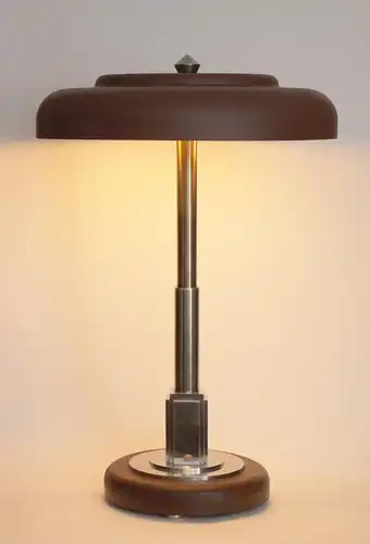 Design Lampe Schreibtischleuchte "PARK AVENUE" 70er Jahre Tischlampe Déco