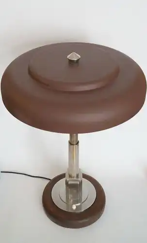 Design Lampe Schreibtischleuchte "PARK AVENUE" 70er Jahre Tischlampe Déco