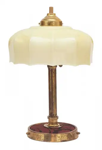 Wiener Jugendstil Lampe Kaffeehausleuchte Messinglampe Wien 1920 Leuchte
