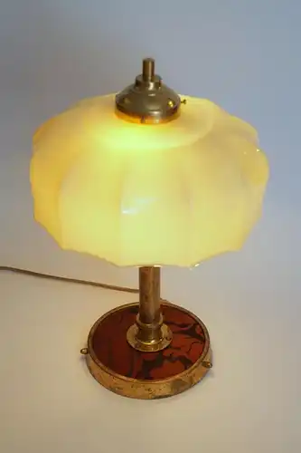 Wiener Jugendstil Lampe Kaffeehausleuchte Messinglampe Wien 1920 Leuchte