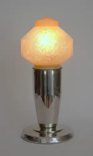 Art Deco Lampe Tischleuchte Einzelstück "TEQUILA SUNRISE" Tischlampe Leuchte