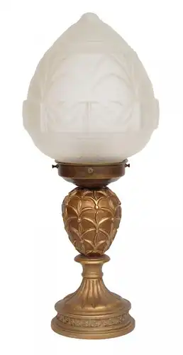 Art Deco Lampe Design Tischleuchte "PINEAPPLE" Tischlampe Ananas Leuchte