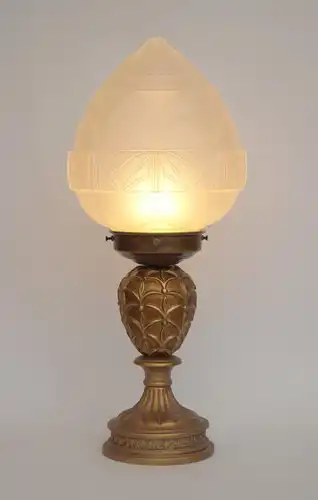 Art Deco Lampe Design Tischleuchte "PINEAPPLE" Tischlampe Ananas Leuchte