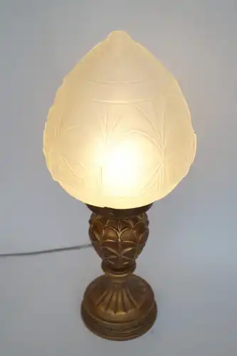 Art Deco Lampe Design Tischleuchte "PINEAPPLE" Tischlampe Ananas Leuchte