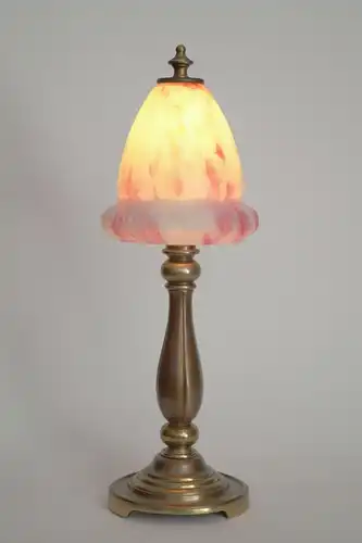 Art Deco Lampe Tischlampe "LITTLE TOADSTOOL" Messinglampe Berlin Leuchte