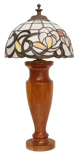 Wunderschöne Tiffany Landhaus Stilleuchte Tischlampe Schreibtisch edel