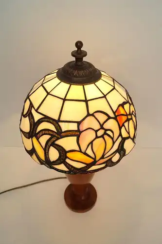 Wunderschöne Tiffany Landhaus Stilleuchte Tischlampe Schreibtisch edel