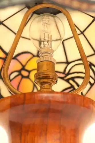 Wunderschöne Tiffany Landhaus Stilleuchte Tischlampe Schreibtisch edel