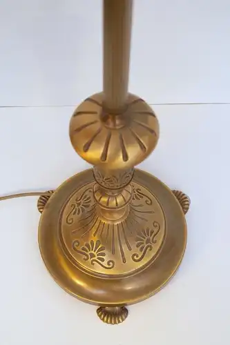 Jugendstil Art Deco Lampe Stehlampe Stehleuchte Leuchte Messing