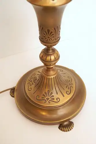 Jugendstil Art Deco Lampe Stehlampe Stehleuchte Leuchte Messing