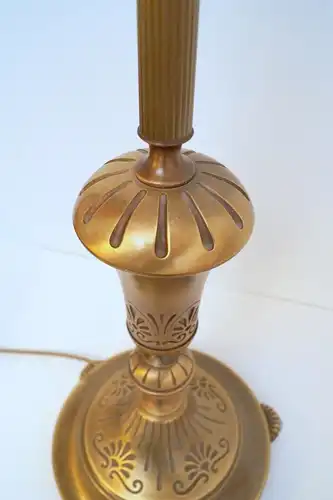 Jugendstil Art Deco Lampe Stehlampe Stehleuchte Leuchte Messing