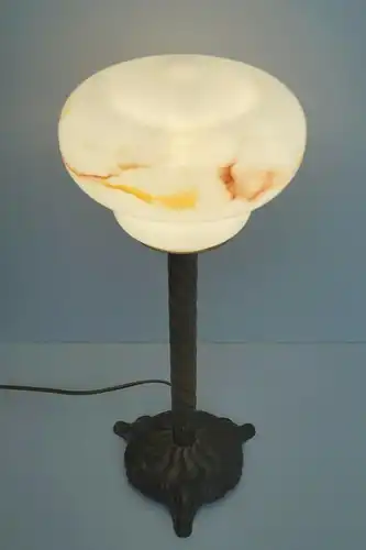 Art Deco Lampe Schreibtisch Messinglampe Berlin Tischlampe 1920