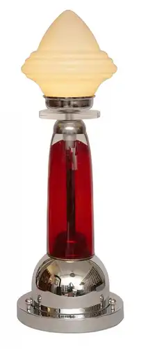 Anciens années 70 lampe Panton Space Age Spoutnik lampe Chrome "RED SPACE"