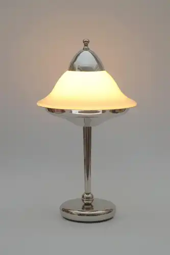 Lampe Space Age Design Unikat Chrom Einzelstück Tischlampe Schreibtisch