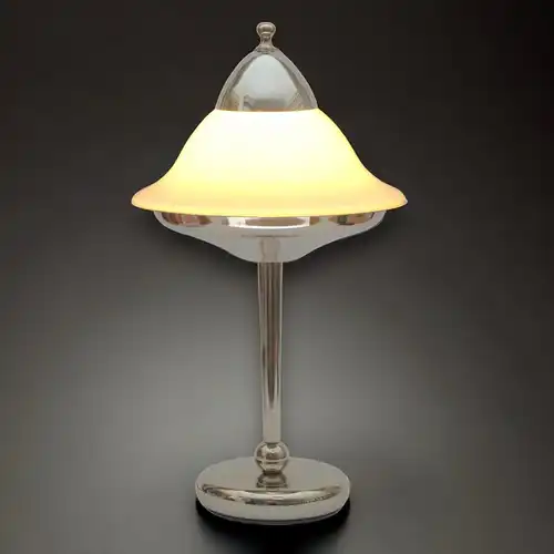 Lampe Space Age Design Unicat Chrome simple lampe de bureau