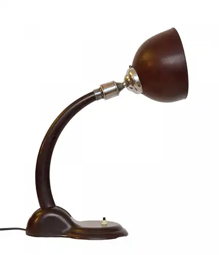 Art Deco Lampe Arbeitslampe Bakelit 1930er Tischlampe Schreibtisch