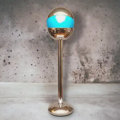 Design Bodenleuchte Edelstahl Lampe "GoRT" Unikat Lampe Einzelstück