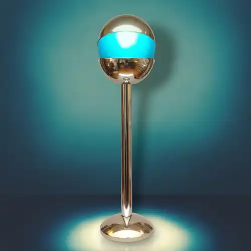 Design Bodenleuchte Edelstahl Lampe "GoRT" Unikat Lampe Einzelstück