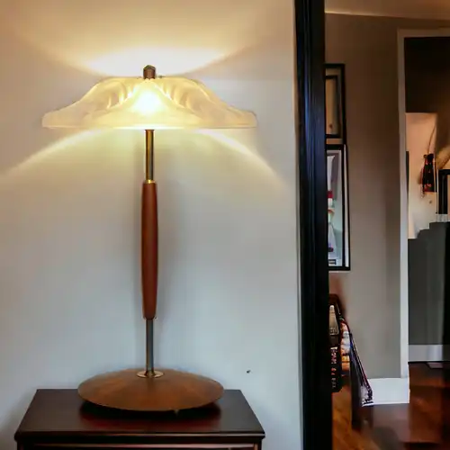 Mid-Century Modern Lampe Tischleuchte "MARITIM" Vintage Tischlampe
