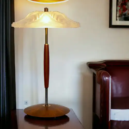 Mid-Century Modern Lampe Tischleuchte "MARITIM" Vintage Tischlampe