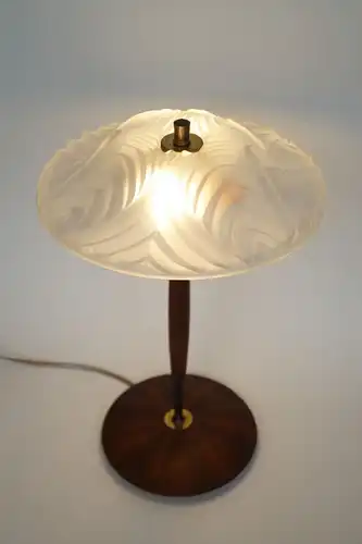 Mid-Century Modern Lampe de table LED "MARITIM" Lunette de bureau vintage