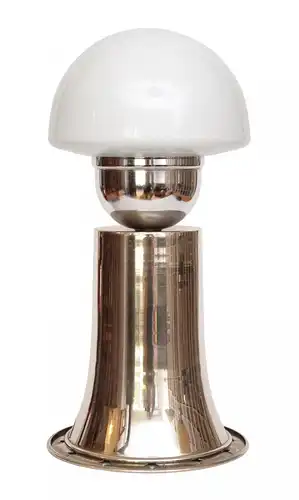 Unikat Bauhaus Art Deco Tischlampe "STARLITE" Einzelstück Chrom 70er Vintage