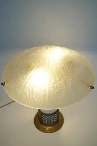 Jugendstil Art Deco Tischlampe Lampe Keramik Einzelstück