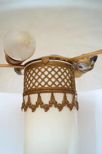 Jugendstil Art Deco Tischlampe Lampe Keramik Einzelstück