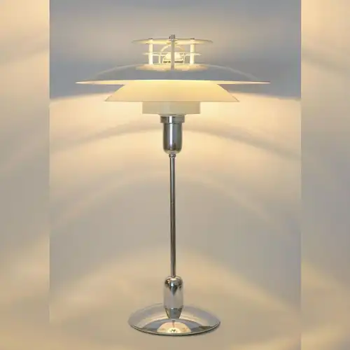 Design Lampe Tischleuchte "DANSK" Unikat Einzelstück elegant Schreibtischlampe
