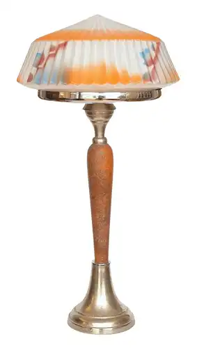 Art Deco Tischlampe "INTERSTELLAR" Unikat 72 cm Einzestück Lampe