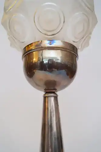 Art Deco Lampe Tischleuchte "ROUND DICE" Tischlampe 1930 Leuchte