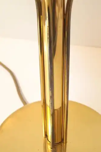 Sehr elegante Art Deco Bankerlampe Pilzleuchte Tischlampe Messing 