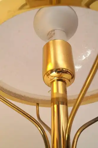 Sehr elegante Art Deco Bankerlampe Pilzleuchte Tischlampe Messing 