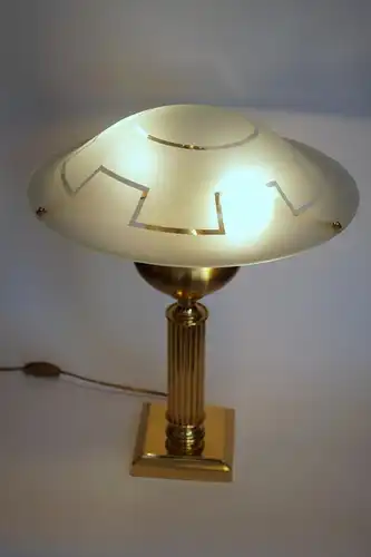 Art Deco Lampe Berlin "SPANDAU" Schreibtischleuchte Unikat Tischleuchte